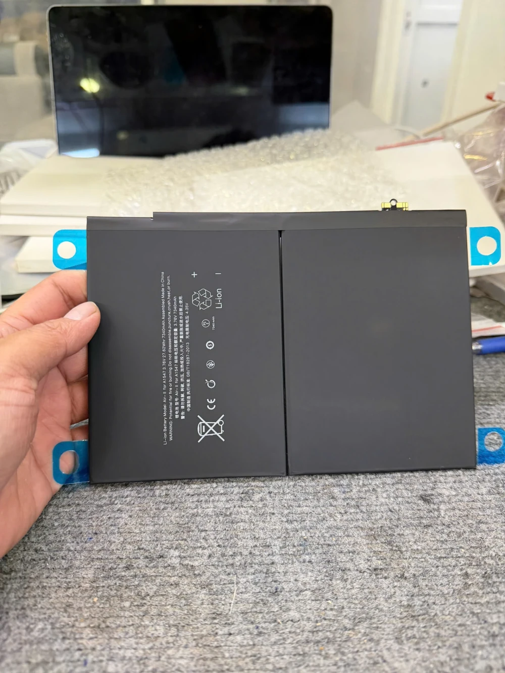 📌 Pin iPad Air 2 (Model A1566, A1567) – Dung lượng 7340mAh, thay thế ổn định
